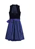 Dirndl med sammetlivstycke och satinförkläde (2 delar), bonprix