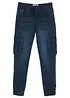 Dra-på jeans till pojkar, slim fit, bonprix
