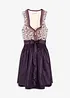 Dirndl med broderat förkläde (2 delar), bonprix