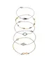 Armbandsset (5 delar), bonprix