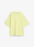 Oversizetopp av tjock jersey i ekologisk bomull, bonprix