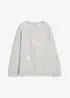 Sweatshirt i ren bomull, bonprix