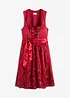 Dirndl med paljettförkläde (2 delar), bonprix