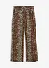 Wide Leg Jeans Mid Waist för barn, bonprix
