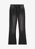 Utsvängda jeans för barn, bonprix