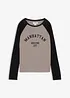 Långärmad topp av jersey, bonprix