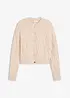 Grovstickad cardigan, bonprix