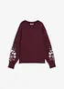 Sweatshirt av bomullsmix, bonprix