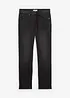 Joggerjeans med skön midja och Classic Fit, Straight, bonprix