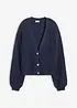Cardigan med glittergarn i oversizemodell, bonprix