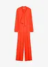 Jumpsuit i följsam viskosmix, bonprix