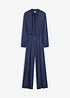 Jumpsuit i följsam viskosmix, bonprix