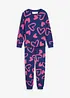 Pyjamas av ekologisk bomull (2 delar), bonprix