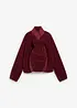 Mammajacka med babyficka i teddyfleece, bonprix
