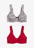 BH med bygel (2-pack), bonprix