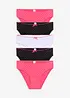 Trosa med mjuk bomull och satinrosett (5-pack), bonprix