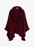 Poncho med kashmirandel, bonprix