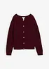 Cardigan med varm alpackaull, bonprix