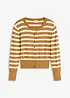 Randig cardigan, bonprix