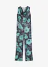 Jumpsuit i följsam satin, bonprix