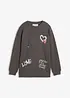Sweatshirt av ekologisk bomull, bonprix