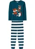Pyjamas i ekologisk bomull (2 delar), bonprix
