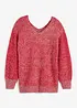 Lång tröja med lurex, bonprix
