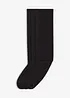 Termoknästrumpor i nylon med fleecefoder (120 den) (3-pack), bonprix