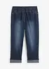 Slim Fit Jeans, Mid Waist, med bomull, bonprix