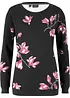 Sweatshirt i ledigt snitt av ren bomull, bonprix