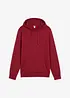 Sweatshirt med huva, bonprix