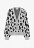 Mönstrad cardigan, bonprix