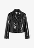 Kort jacka i skinnimitation, bonprix