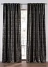 Gardinlängd i jacquard med grafiskt mönster (1-pack), bonprix