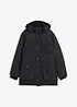 Parkas med avtagbar huva, bonprix
