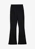 Leggings med ruggad insida, bootcut (2-pack), bonprix