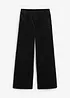 Manchesterbyxa med bekväm high waist, bonprix