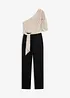 Jumpsuit med paljetter, bonprix