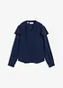 Blus med sidenandel, bonprix