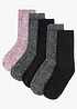 Termostrumpor i frotté (5-pack), ekologisk bomull, bonprix