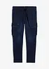 Mjuka jeans med cargofickor, Regular Fit, Straight, bonprix