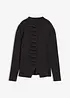 Finstickad cardigan av mjuk viskosmix, bonprix