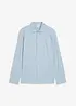 Business-skjorta i flanell av ren bomull, Slim Fit, bonprix