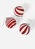 Julgranskulor (3-pack), bonprix