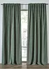 Sammetsgardin med krinklad effekt (1-pack), bonprix