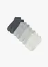 Ankelstrumpor med ekologisk bomull (8-pack), bonprix