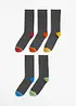 Strumpor med ekologisk bomull (5-pack), bonprix