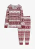 Pyjamas i ekologisk bomull, bonprix