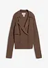 Cardigan i bomull och ull, bonprix