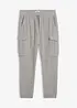 Cargobyxa i fleece, Regular Fit, bonprix